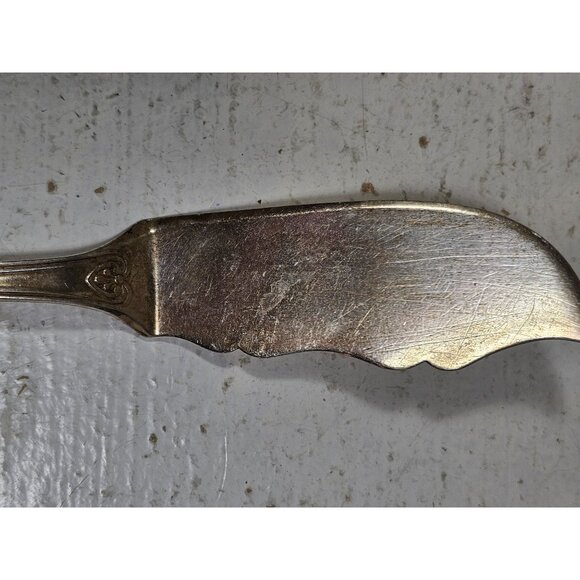 Vintage T.S. Spear Silver Plate Butter Cheese Knife - Picture 4 of 8